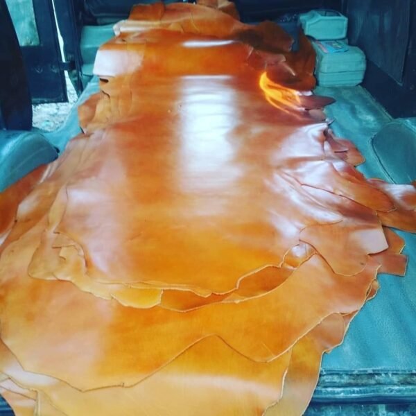 Cow Finish 2-Tone Leather